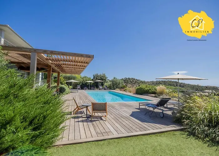 Villa D'exception 4 Chambres, Piscine, Vue Porto-Vecchio (Corsica)