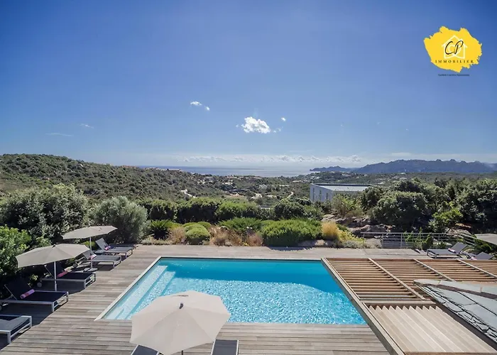 D'exception 4 Chambres, Piscine, Vue Villa Porto-Vecchio (Corsica)